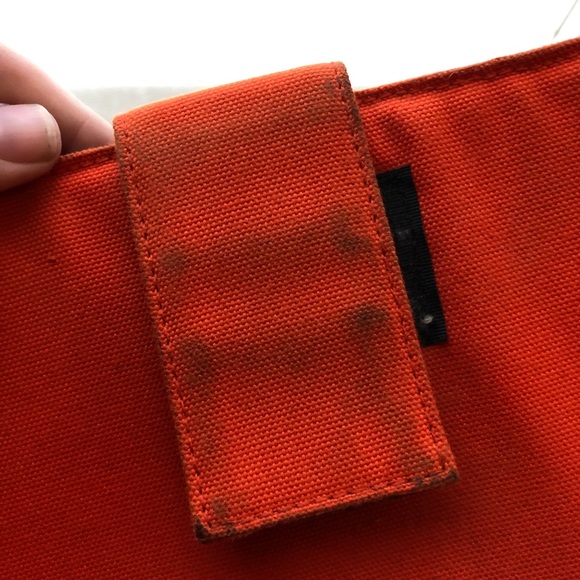 Jack Spade Bags Jack Spade Orange Canvas Messengertote Bag Poshmark